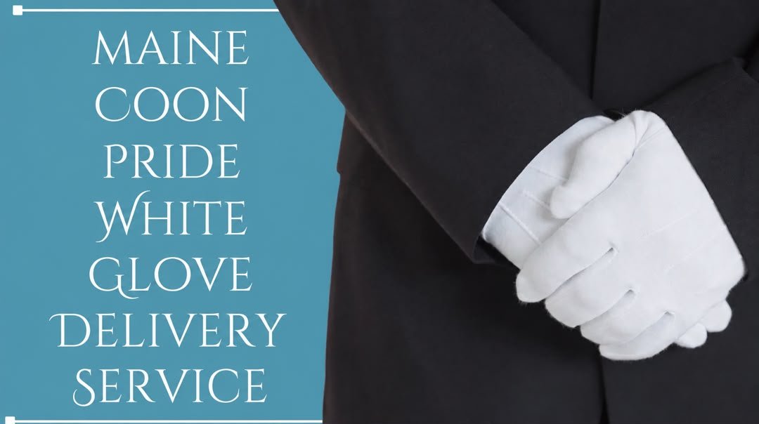 White Glove Maine Coon Kitten Delivery Service